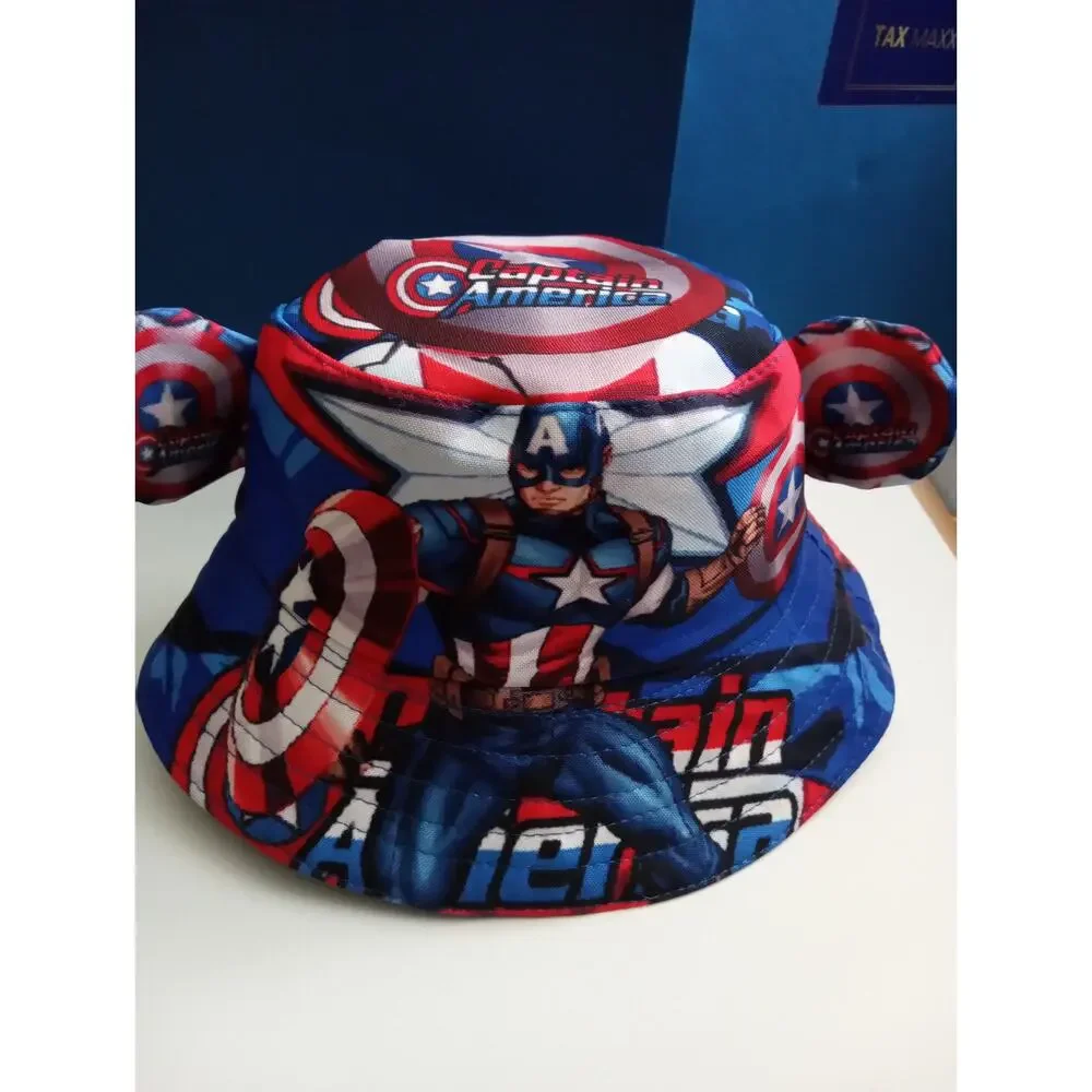 CAPTAIN AMERICA Toddler Sized Hat Beach Swim Lake 0603